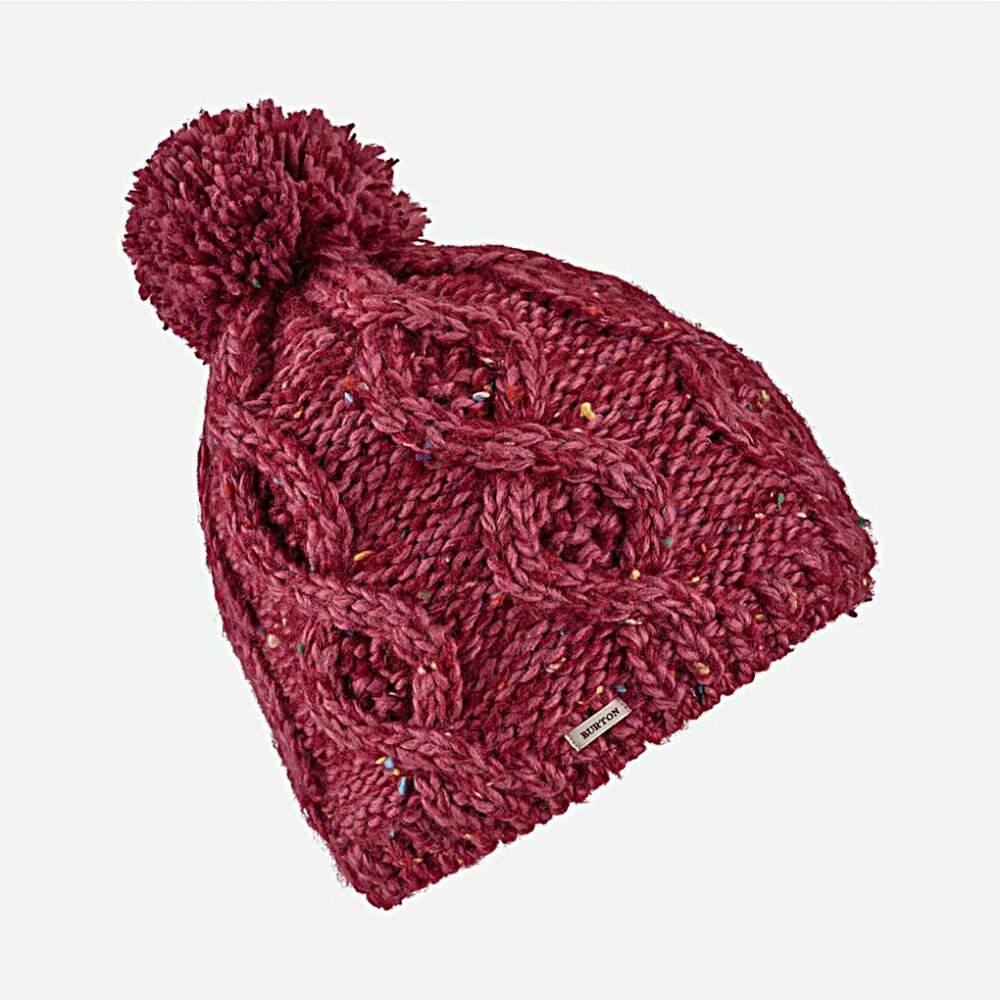 Burton Chloe Beanie in Burgundy - NEW